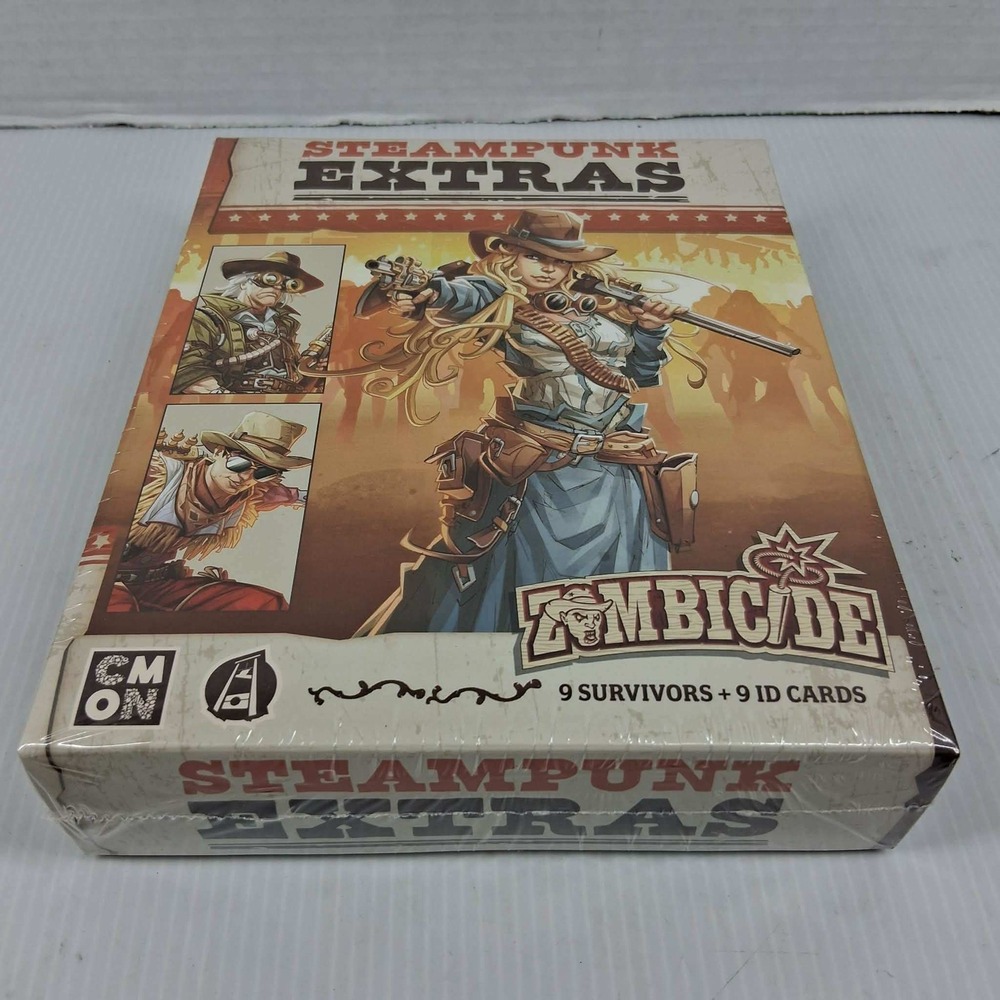 Zombicide Undead or Alive Steampunk Extras Expansion CMON ZCW-KS02 New